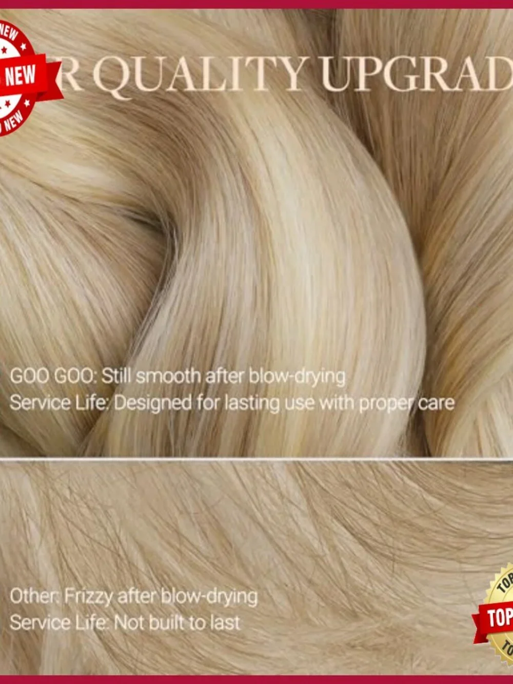 20in Tape-In Human Hair Extensions, 100g 40pcs, Straight Seamless